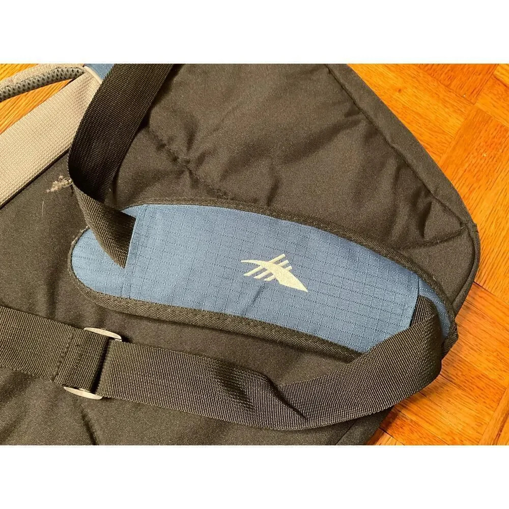 High Siera Blue Bookbags Laptop Messenger‎ Bag
